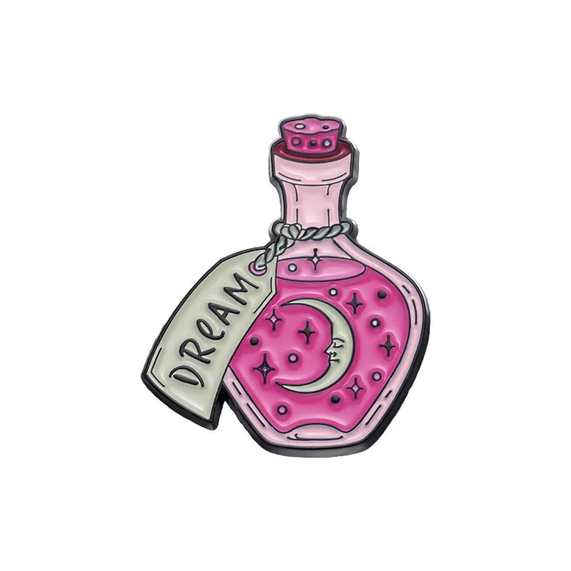 Witchy Black Cat Pins 1Pc Good Girls Club