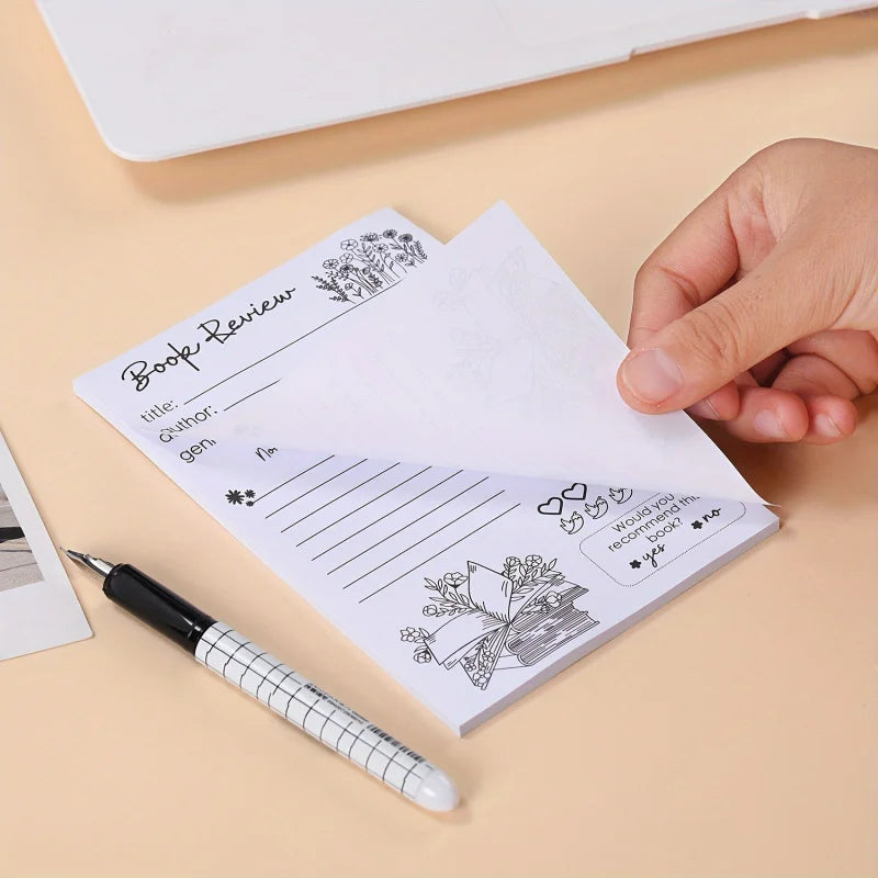 Spicy Book Review Notepad Good Girls Club