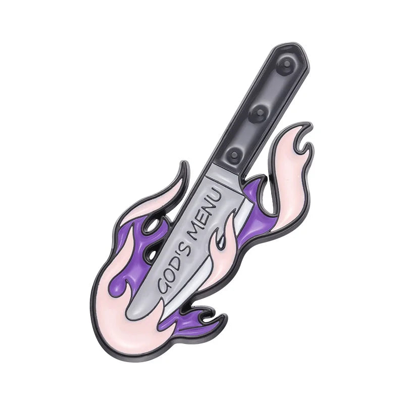 Witchy Black Cat Pins 1Pc Good Girls Club