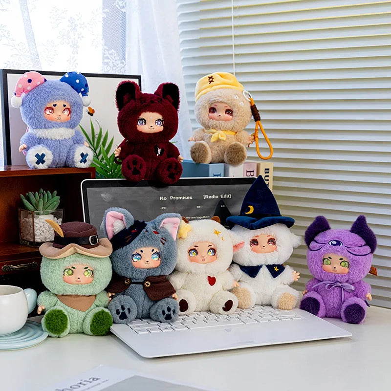 Cute Spooky Creatures Vinyl Face Plush Toys