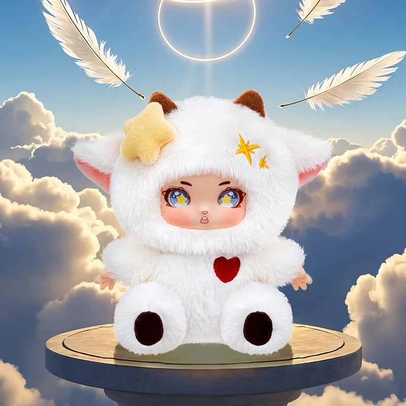 Cute Spooky Creatures Vinyl Face Plush Toys