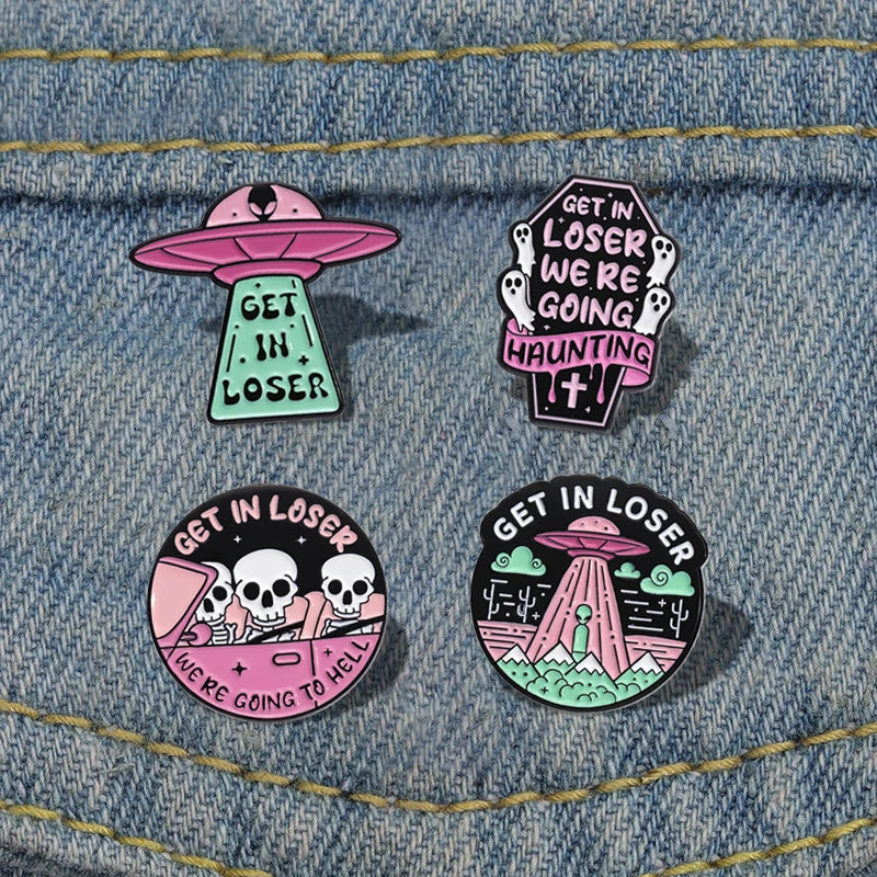 Get in Loser Pin 1pcs Good Girls Club