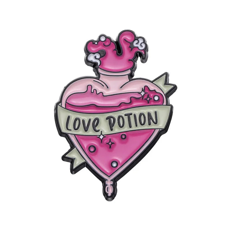 Witchy Black Cat Pins 1Pc Good Girls Club