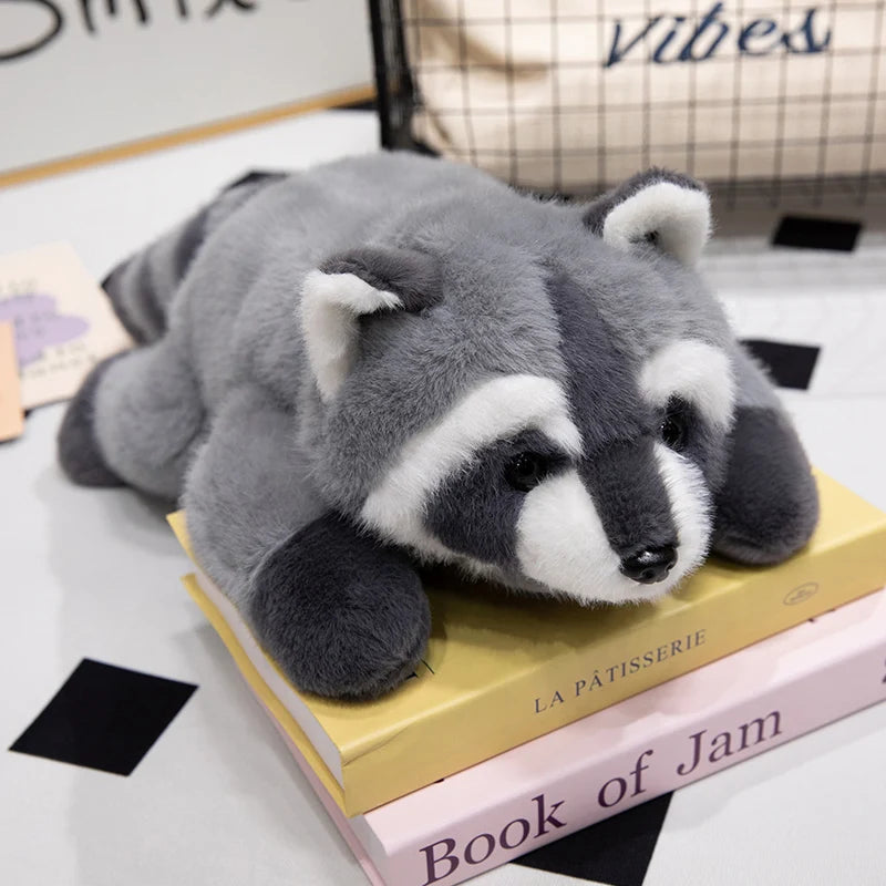 Sleeping/Lying Raccoon and Red Panda Plush Toys Good Girls Club