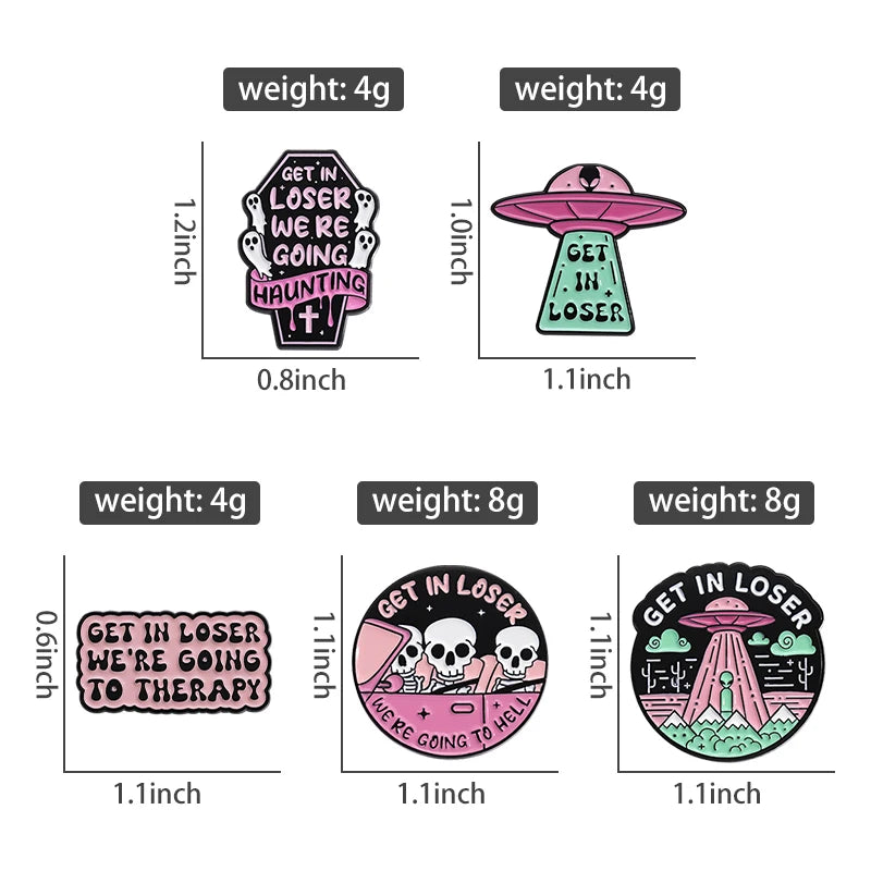 Get in Loser Pin 1pcs Good Girls Club