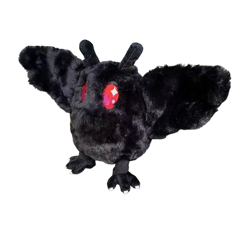 28cm Horror Lore Black Moth Plush Toy Good Girls Club