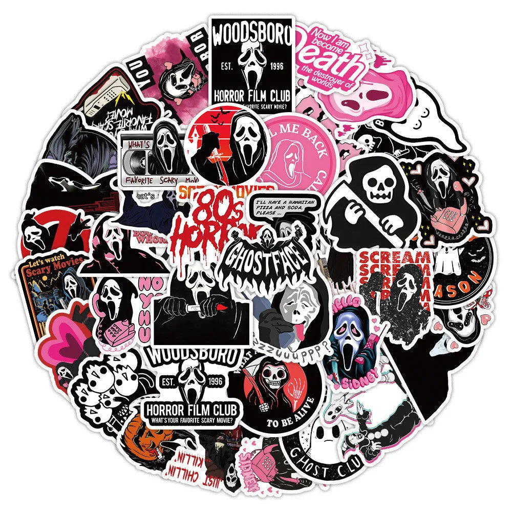 50pcs Cute Ghosty Stickers Good Girls Club