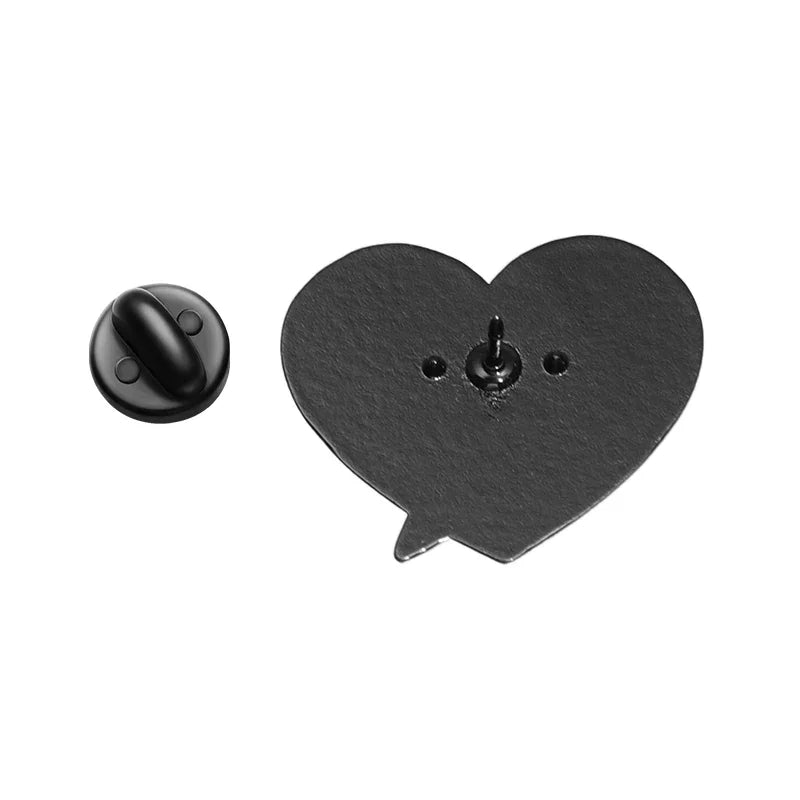 Halloween Horror Sweet Heart Shape Pin 1pc