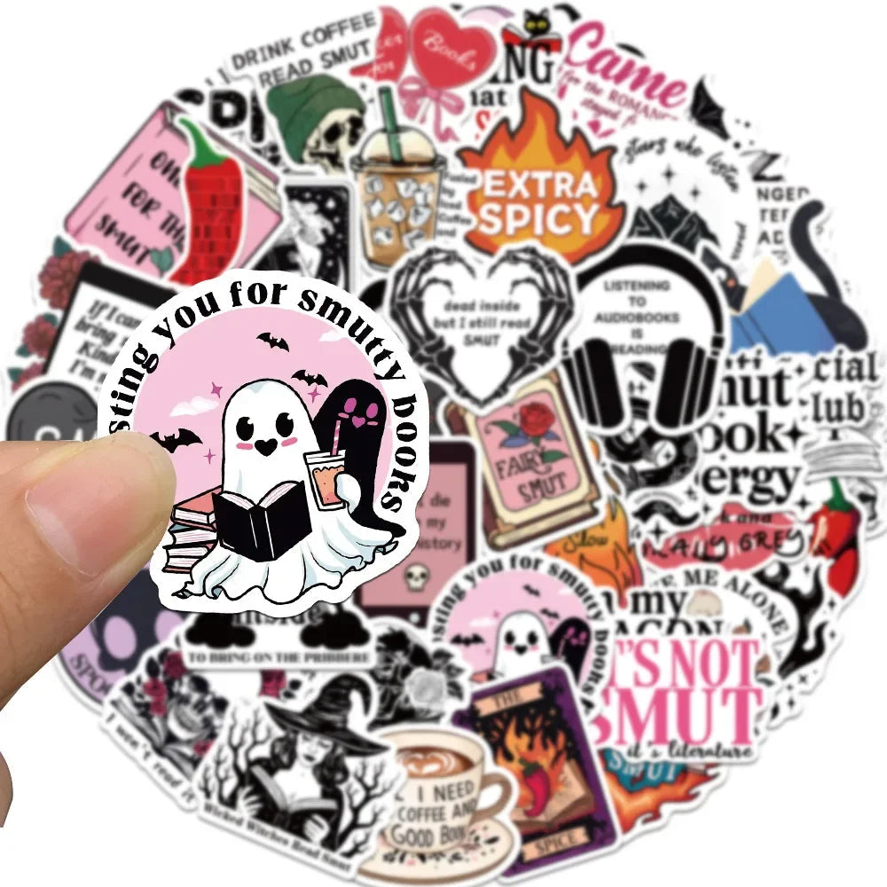 50pcs Smut Bookish Stickers Good Girls Club