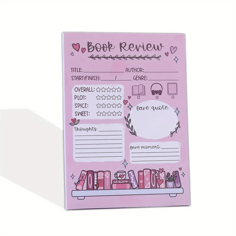 Spicy Book Review Notepad Good Girls Club