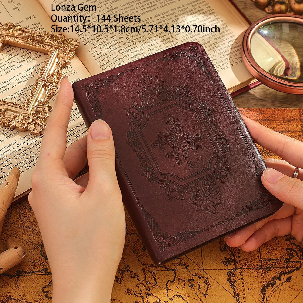 Leather Flower Notebook Good Girls Club