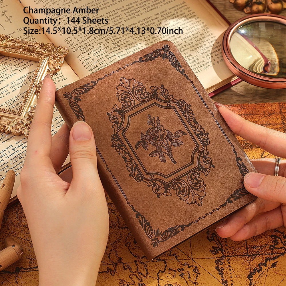 Leather Flower Notebook Good Girls Club