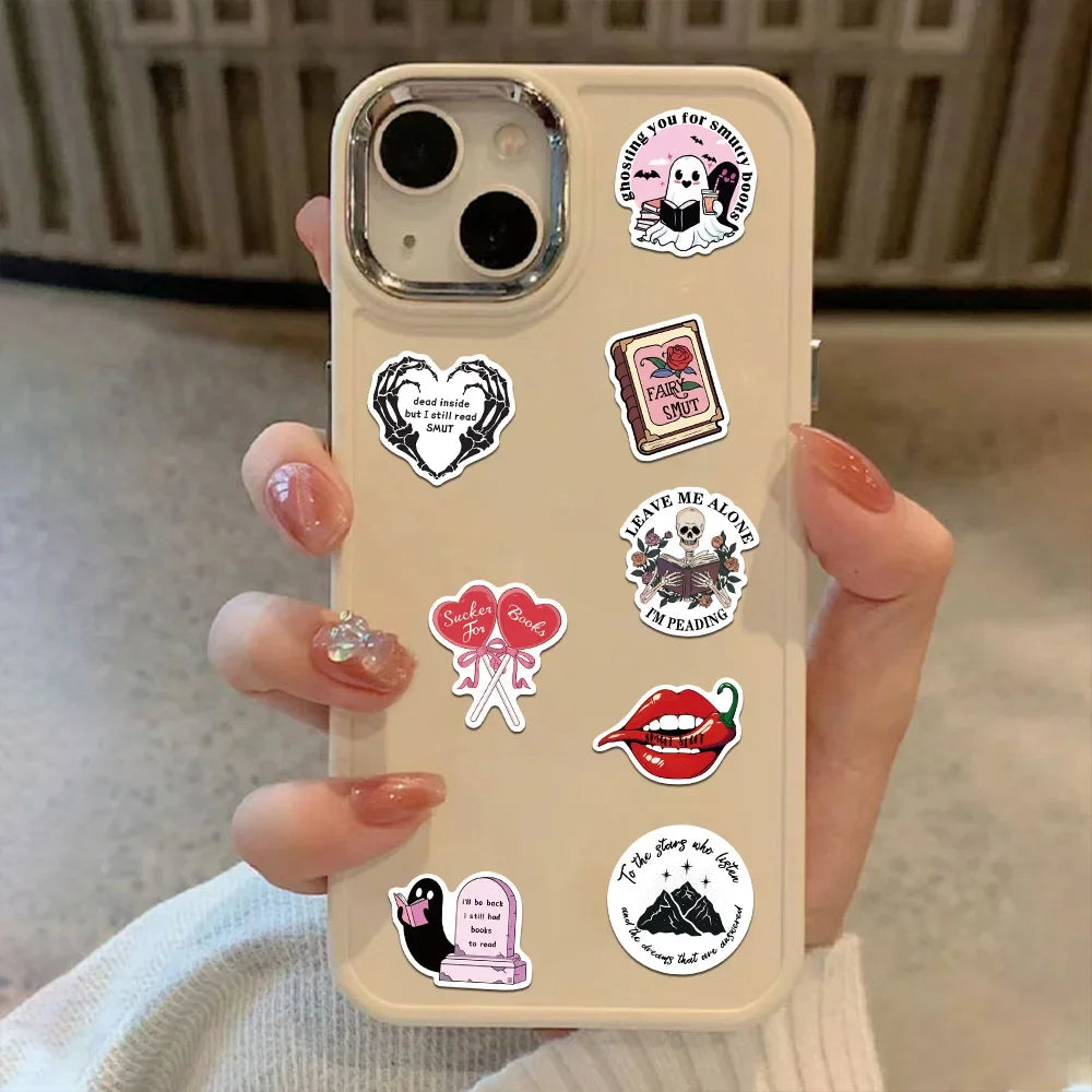 50pcs Smut Bookish Stickers Good Girls Club