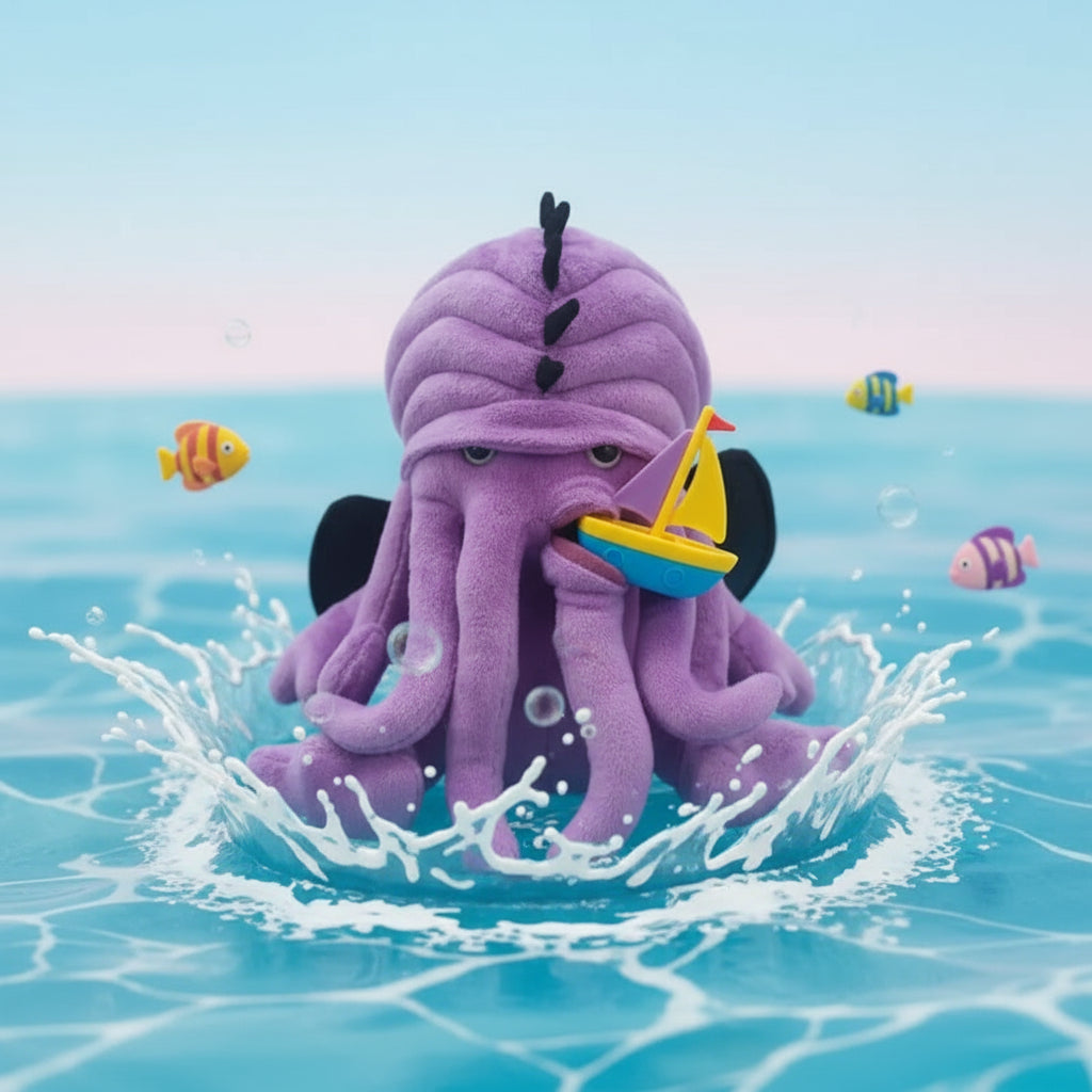 25cm New CthulhuCraft Plush Toy Creative Cute Octopus Plush Toys Cthulhu Craft Dolls Stuffed Toys Sea Animal Toys Children Gifts Good Girls Club