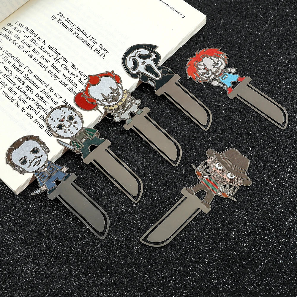 Horror Metal Clip Bookmarks 1 Pcs Good Girls Club