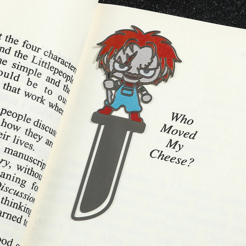 Horror Metal Clip Bookmarks 1 Pcs Good Girls Club