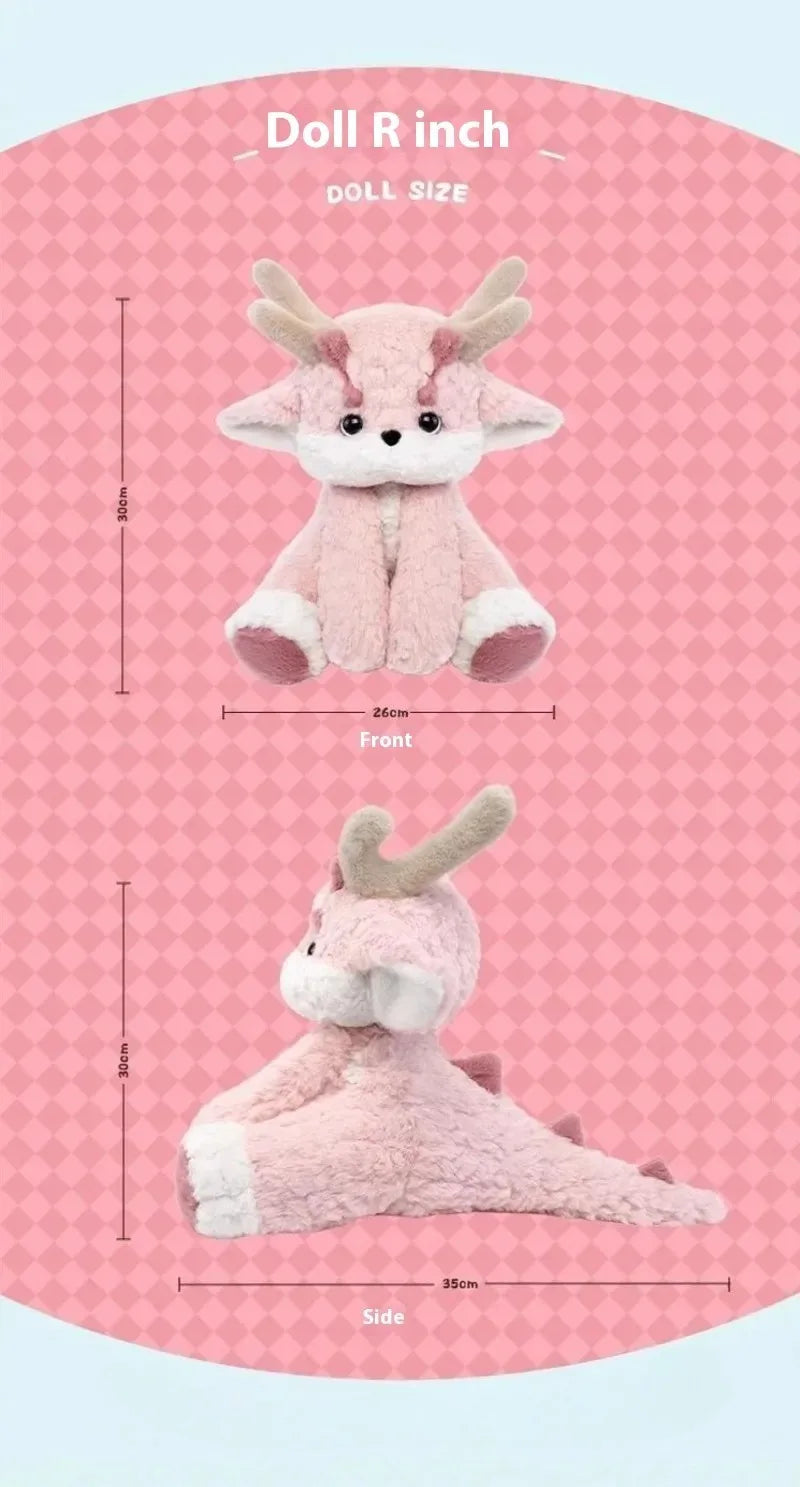 30cm Cute Stuffed Pink Deer Plush Good Girls Club