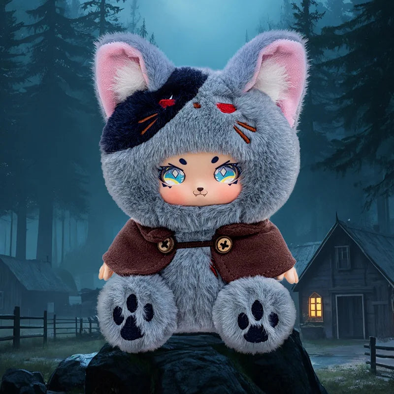 Cute Spooky Creatures Vinyl Face Plush Toys