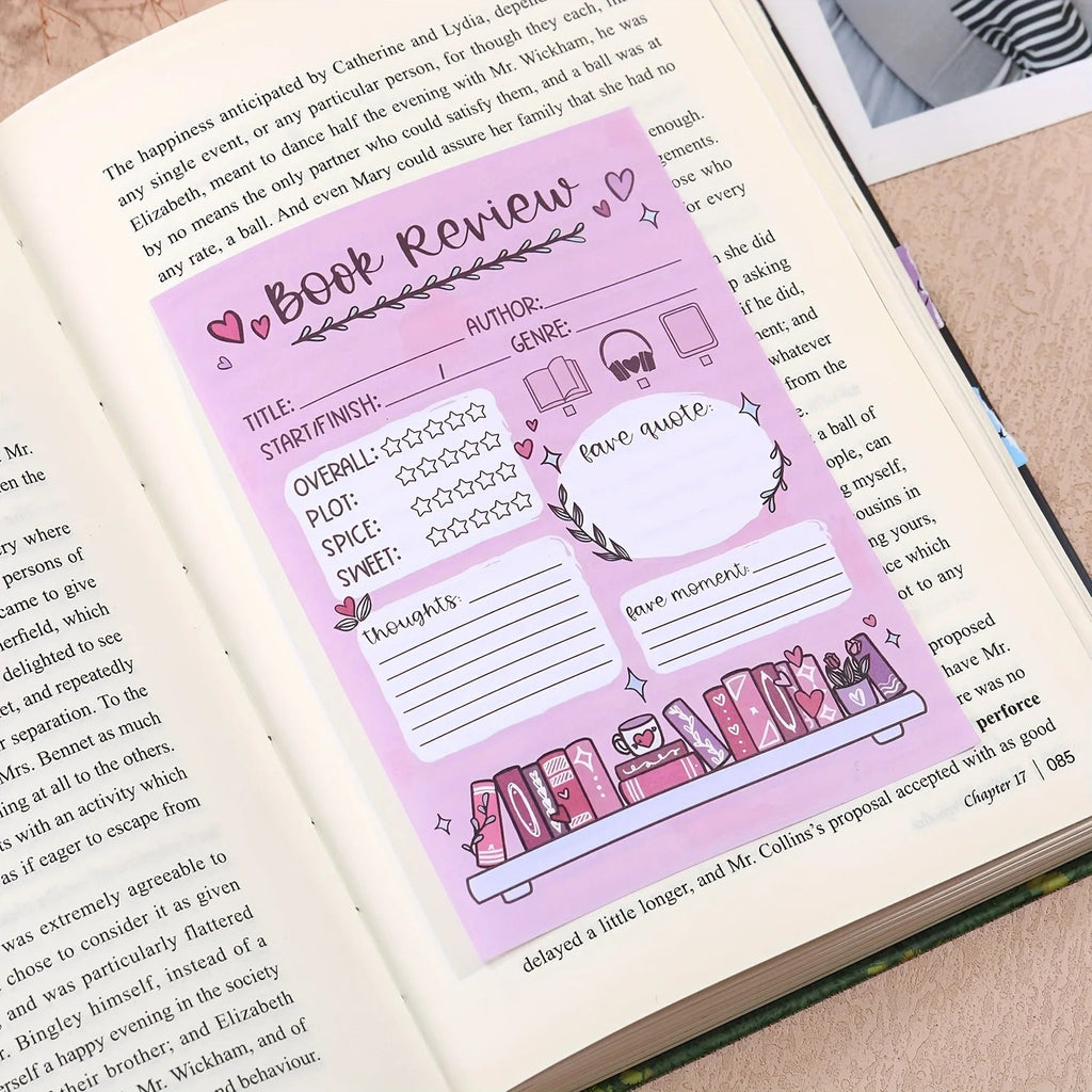 Spicy Book Review Notepad Good Girls Club