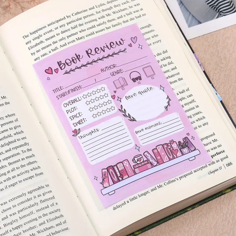 Spicy Book Review Notepad Good Girls Club