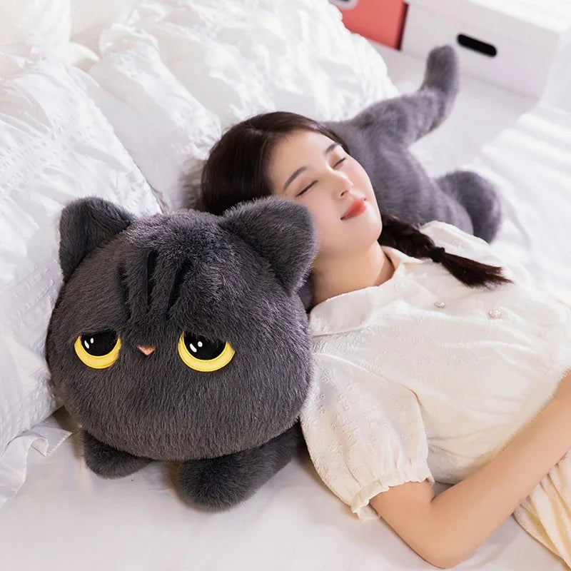 Cartoon Cute Cat Lying Doll Plush Good Girls Club