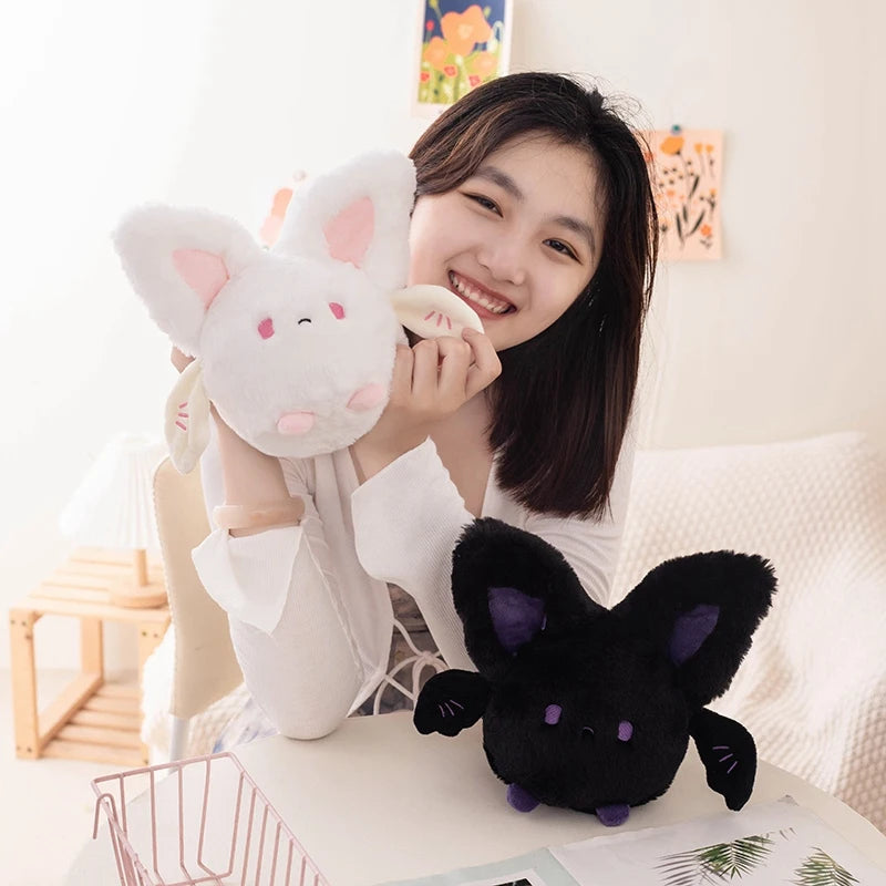Evil and Angel Ball Shape Bat Plush Toy Good Girls Club