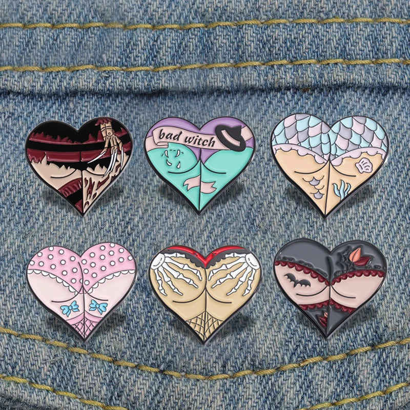Spooky Sexy Butt Pins Good Girls Club