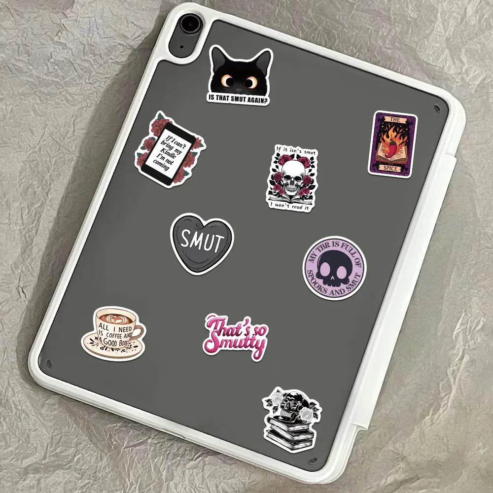 50pcs Smut Bookish Stickers Good Girls Club