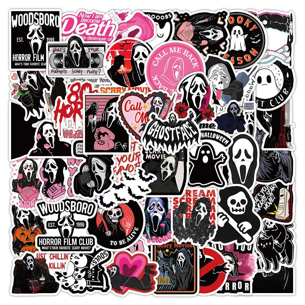 50pcs Cute Ghosty Stickers Good Girls Club
