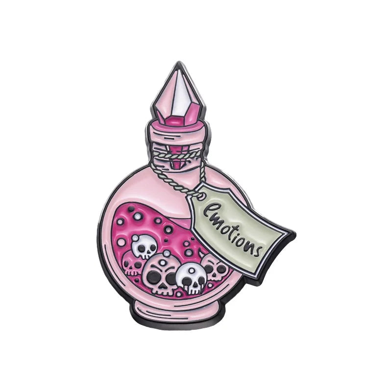 Witchy Black Cat Pins 1Pc Good Girls Club