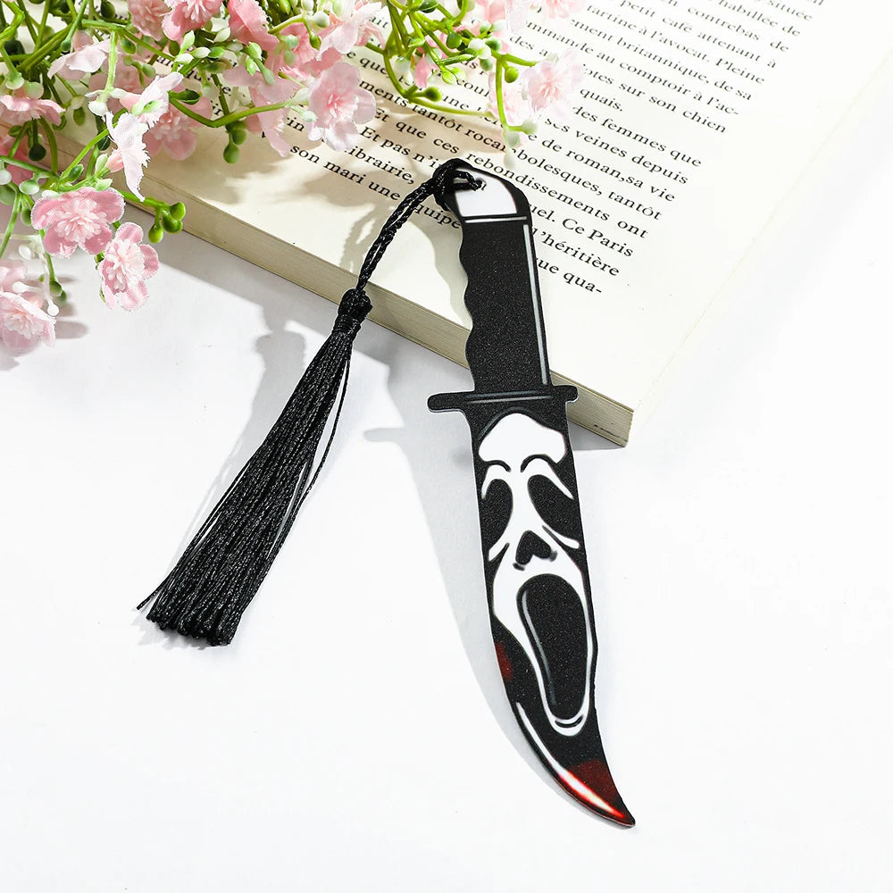 Ghosty horror knife bookmark Good Girls Club