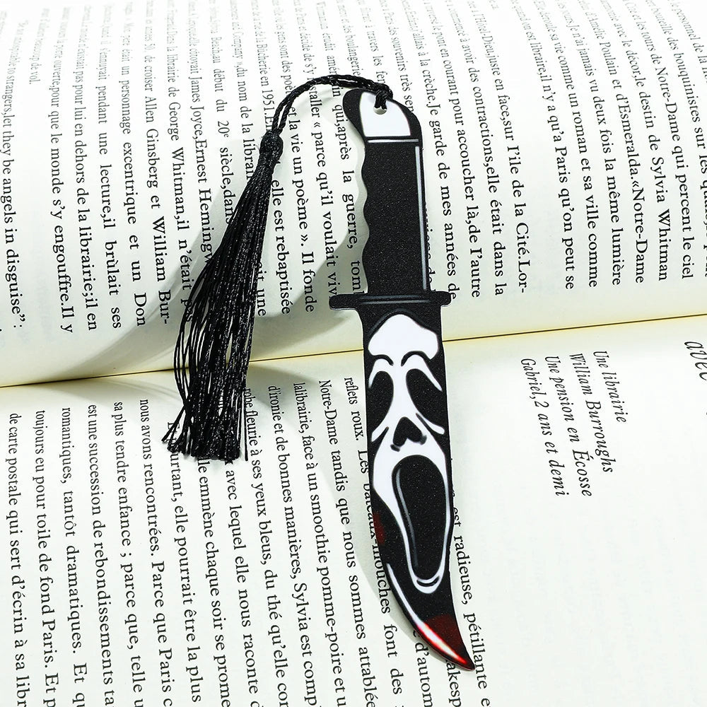 Ghosty horror knife bookmark Good Girls Club