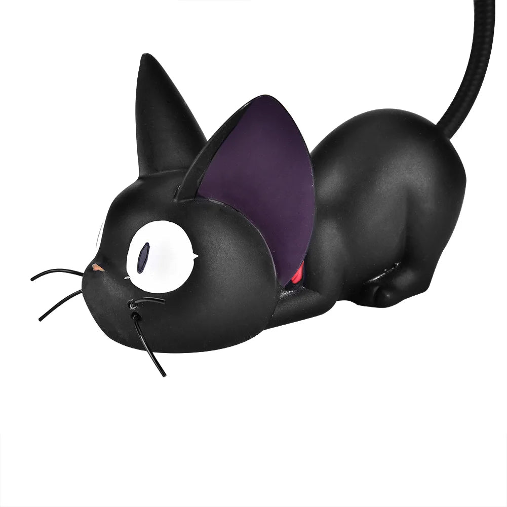 Cute Black Cat Lamp - JiJi Resin Cat  - Design lamp Creative Night Light Table Bedside Good Girls Club