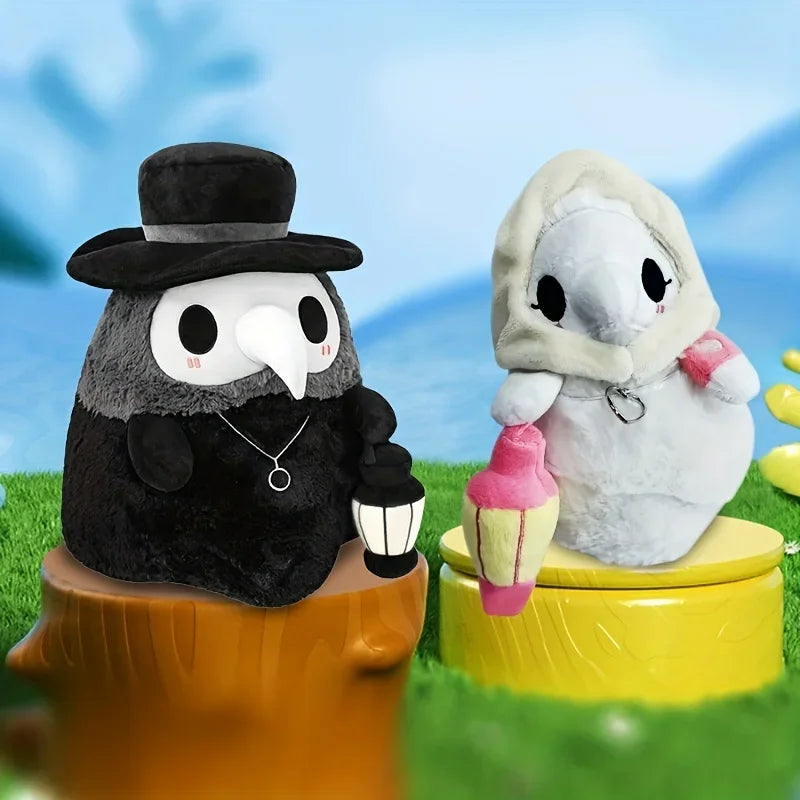 Cartoon Character Bird Doctor Plush Doll, Crow Nurse Plush toy Good Girls Club
