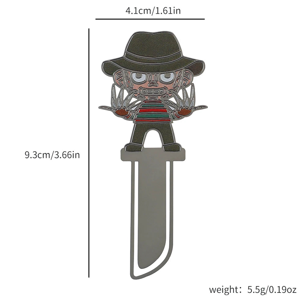 Horror Metal Clip Bookmarks 1 Pcs Good Girls Club