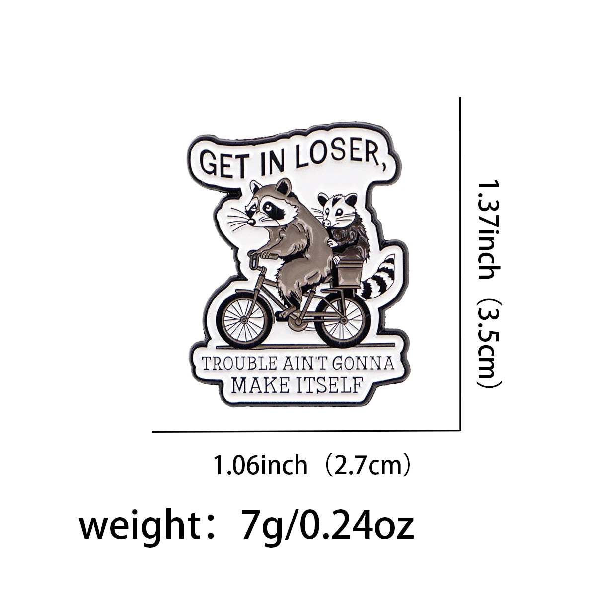 Get in Loser Pin 1pc Good Girls Club