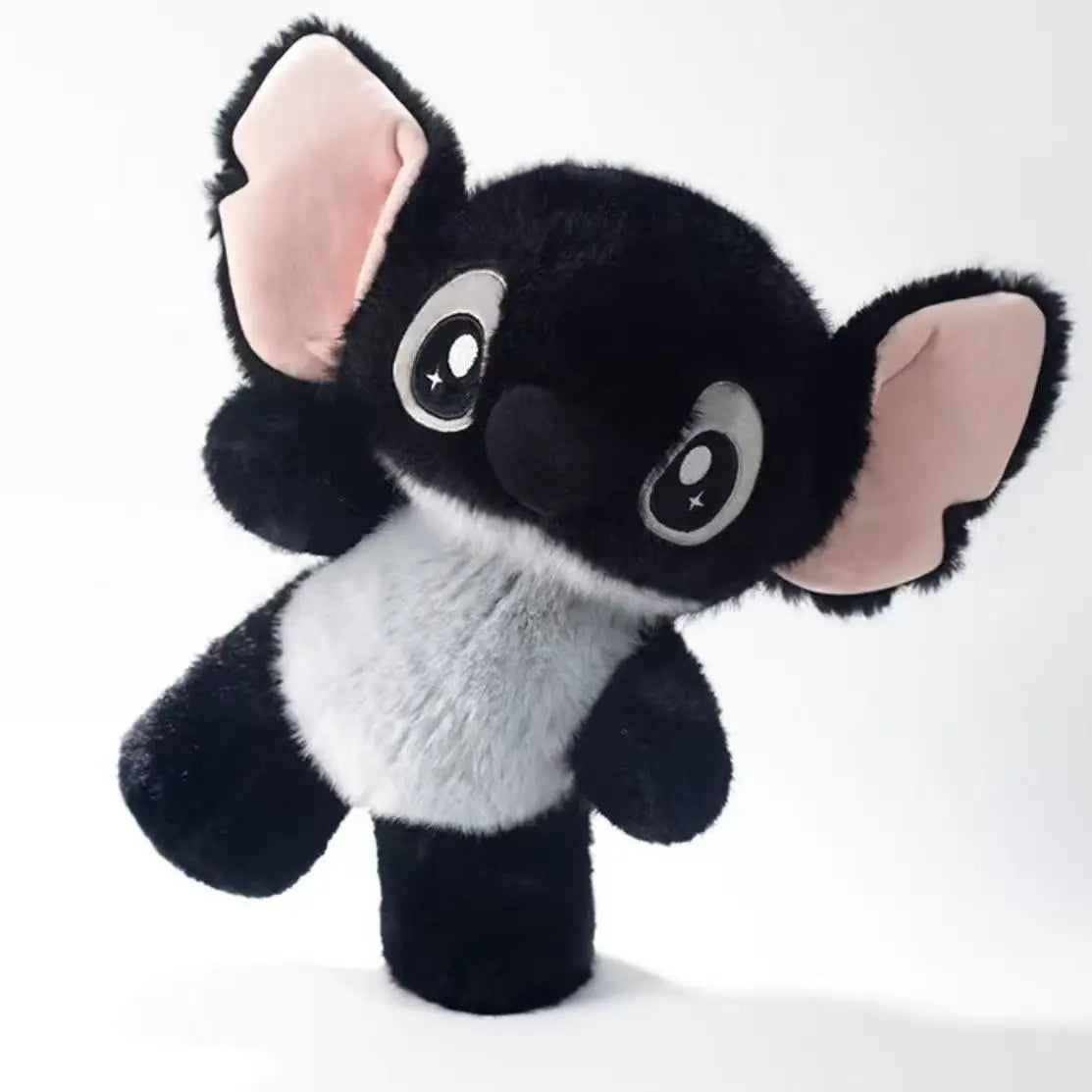 Cartoon Cute Black  Plush Bear Plushies Good Girls Club