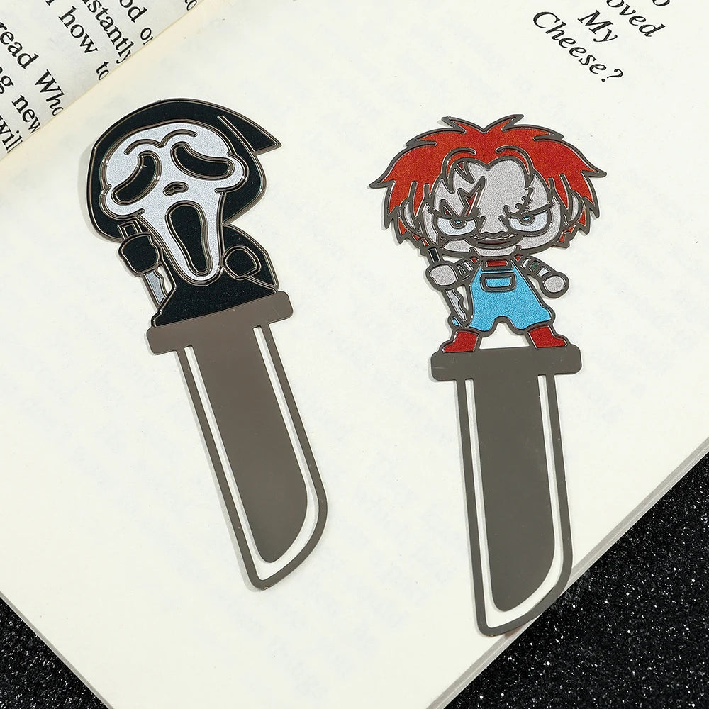 Horror Metal Clip Bookmarks 1 Pcs Good Girls Club