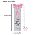 Bow Bookmark 1pc Good Girls Club