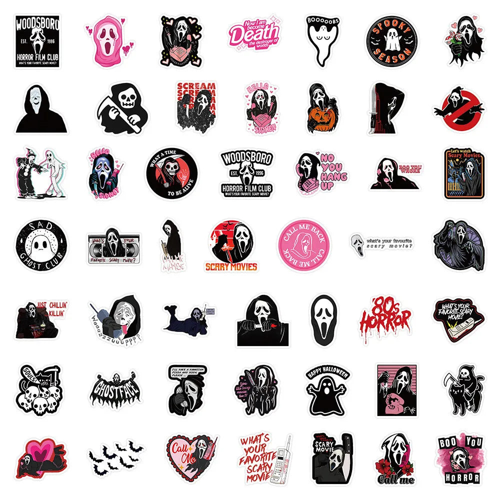 50pcs Cute Ghosty Stickers Good Girls Club