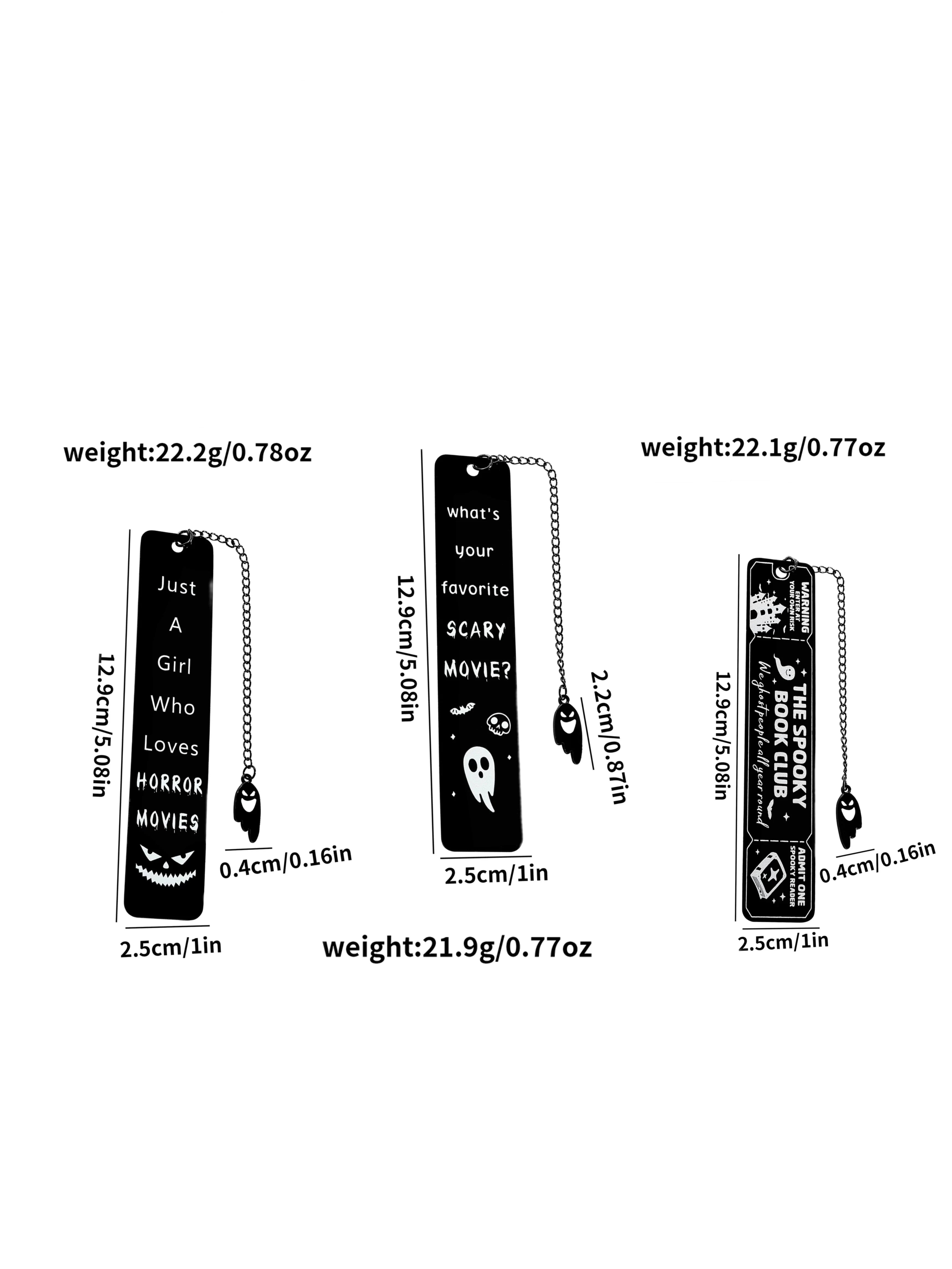 Scary/Spooky movies Bookmarks 1pc Good Girls Club