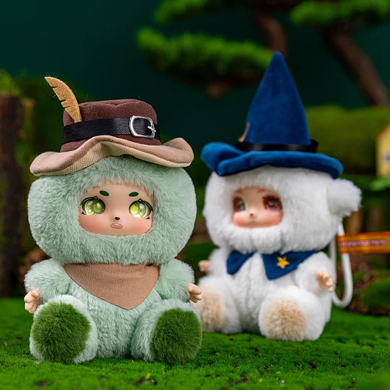 Cute Spooky Creatures Vinyl Face Plush Toys