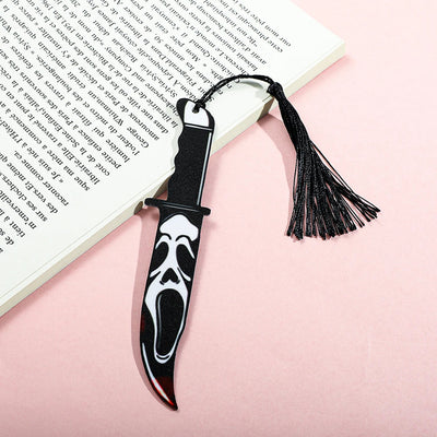 Ghosty horror knife bookmark Good Girls Club