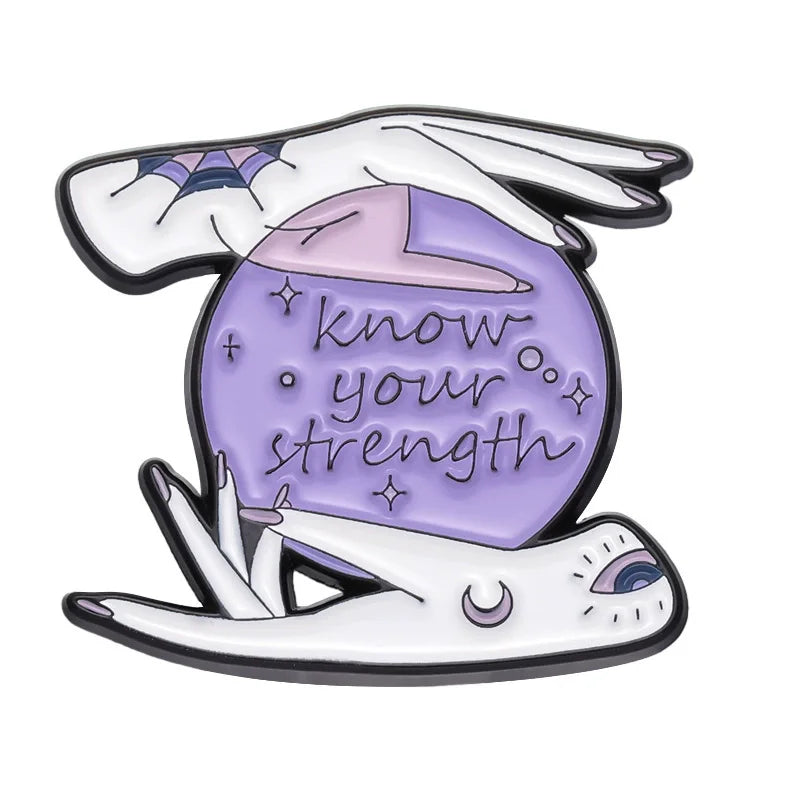 Witchy Black Cat Pins 1Pc Good Girls Club