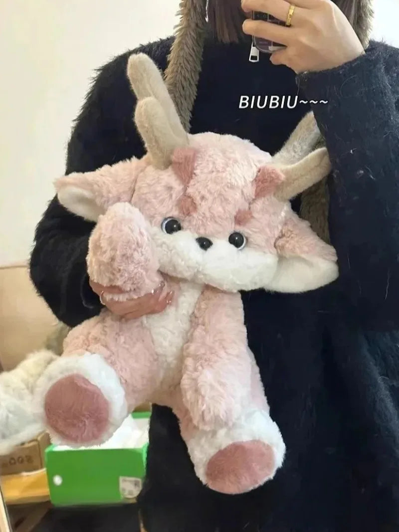 30cm Cute Stuffed Pink Deer Plush Good Girls Club