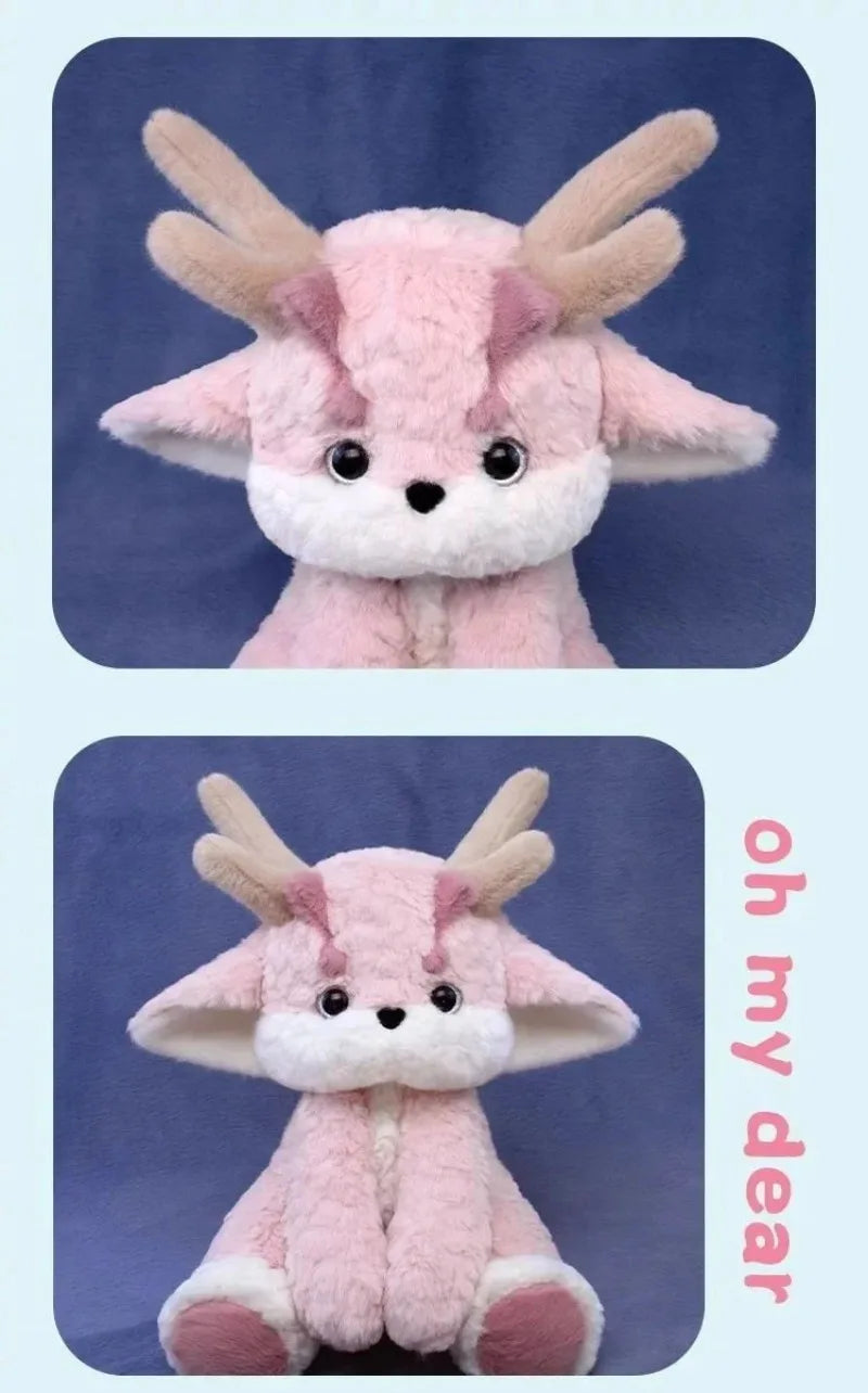 30cm Cute Stuffed Pink Deer Plush Good Girls Club