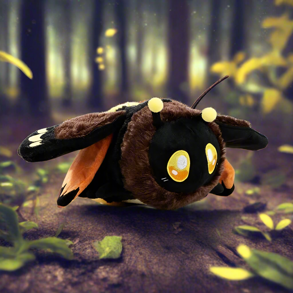 Stuffed Gothic Style Death Head Hawkmoth Plush Toy Good Girls Club