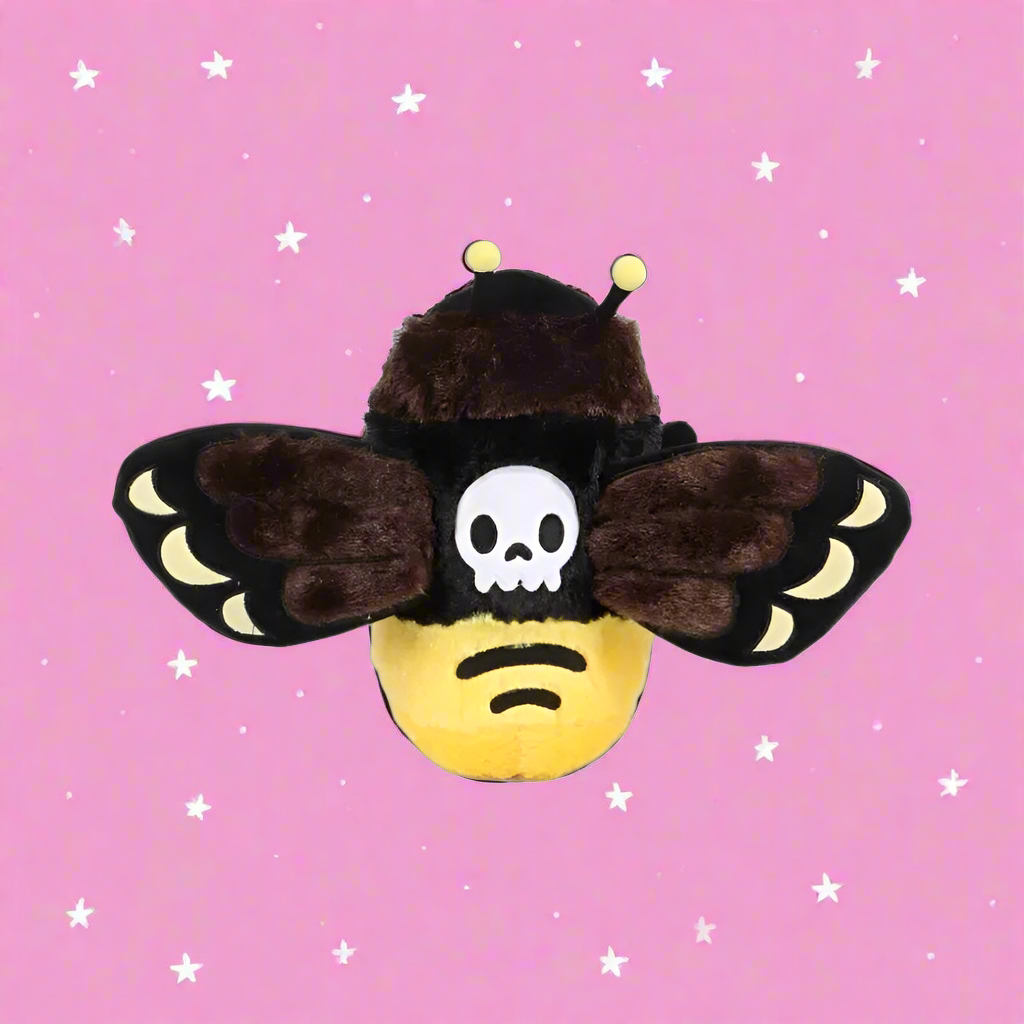 Stuffed Gothic Style Death Head Hawkmoth Plush Toy Good Girls Club
